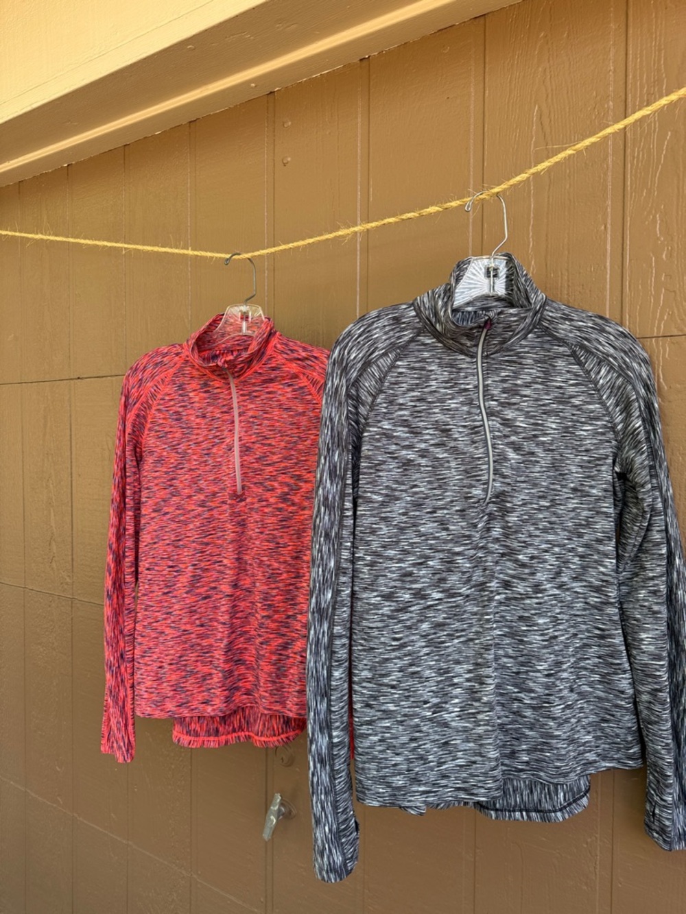 Athleta Half Zip Shirts